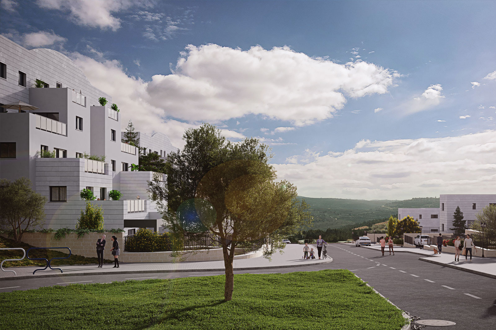 שכונת נווה שוהם | אדריכלית נוף, רחל לוינשטיין