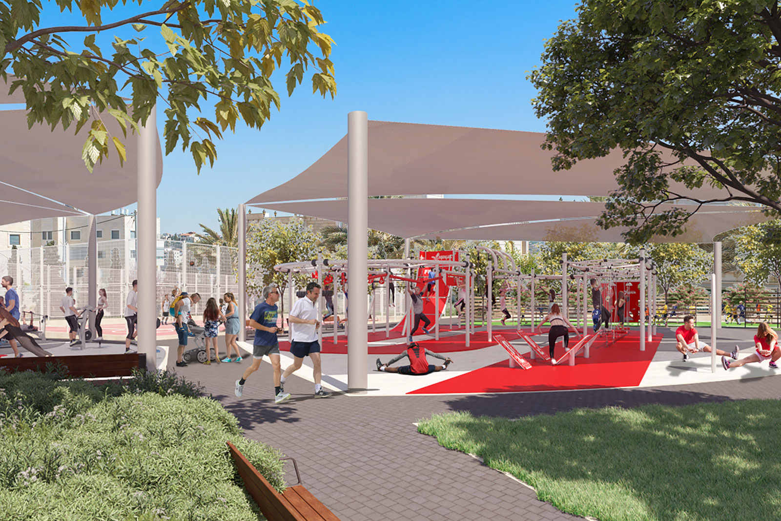 גן המורים, ירושלים | אדריכלית נוף, רחל לוינשטיין